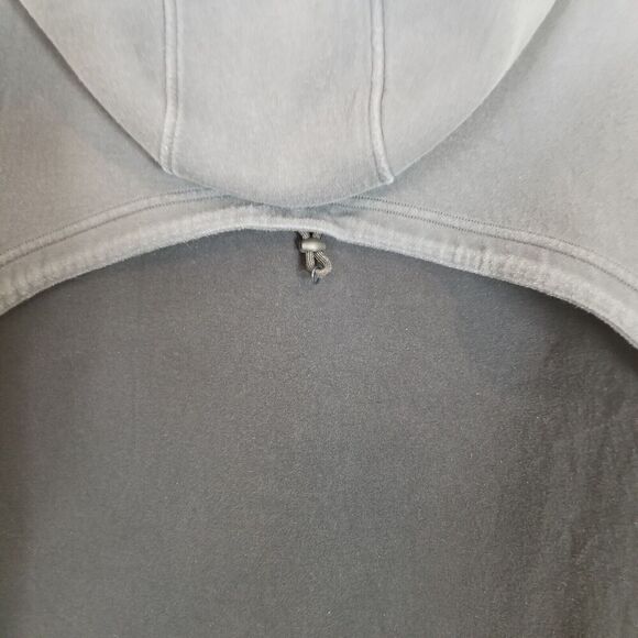 Lululemon Women In Orbit Jacket Hooded Sz 4 Graphite Grey Athletic Casual - Picture 8 of 8